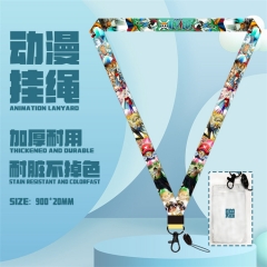 2 Styles One Piece Cartoon Long Lanyard Anime Phone Strap
