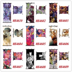 11 Styles JoJo's Bizarre Adventure Decorative  Wall Anime Wallscroll (40*102CM)