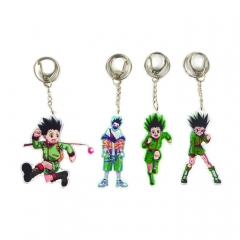 4 Styles HUNTER×HUNTER Cartoon Cosplay Decorative Anime Keychain