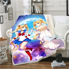 30 Styles 2 Sizes Pretty Soldier Sailor Moon Double Layer Anime Blanket