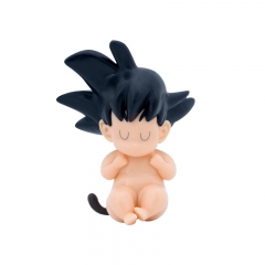 9CM Dragon Ball Son Goku Character Anime PVC Figure Toy（OPP BAG）