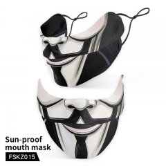 V For Vendetta Sun-proof Mouth Mask