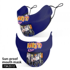 Narurto Anime Cartoon Pattern Sun-proof Mouth Mask
