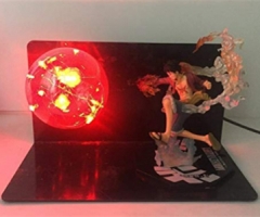 One Piece Luffy Character Anime Figure Desk Lamp Nightlight