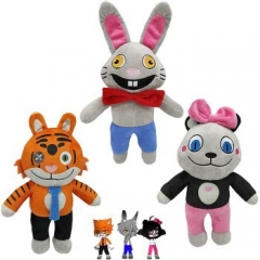 3 Style Mr. Hopp's Playhouse Cartoon Character Collection Doll Anime Plush Toy