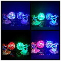 5 Colors Dragon Ball Z Vegeta Character Anime Figure Desk Lamp Nightlight