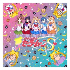 Pretty Soldier Sailor Moon Cartoon Bath Towel Fancy Towel Fashion Comfortable Anime Towel (58*58CM)