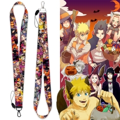 5 Styles Naruto Uchiha Sasuke Anime Long Lanyard Phone Strap