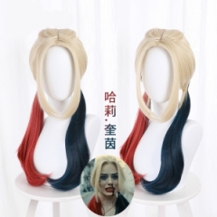The Suicide Squad Harleen Quinzel Cartoon Character Cosplay For Party Anime Wig