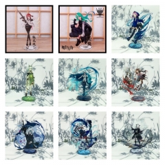 16cm 9 Styles Arknights Online Cartoon Character Acrylic Anime Standing Plate