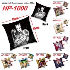 11 Styles JoJo's Bizarre Adventure Cosplay Movie Decoration Cartoon Anime Pillow 45*45 CM