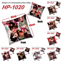 10 Styles Toilet-Bound Hanako-kun Cosplay Movie Decoration Cartoon Anime Pillow 45*45 CM
