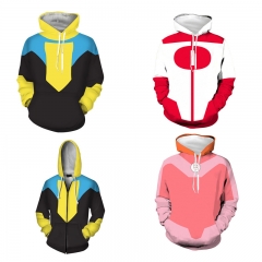 4 Styles Invincible Cosplay Cartoon Clothes Anime Hoodie