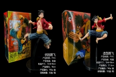 2 Styles 18cm One Piece Luffy Cosplay Cartoon Collection Toys Anime PVC Figure