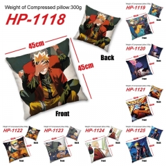 16 Styles Naruto Cosplay Movie Decoration Cartoon Anime Pillow 45*45 CM
