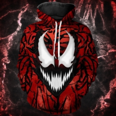 Venom Cosplay Cartoon Clothes Anime Hoodie