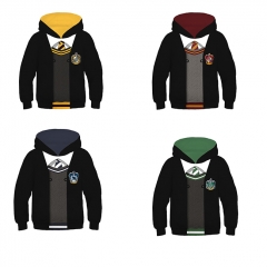 4 Style Harry Potter Cartoon Cosplay For Children Anime Hooded Hoodie