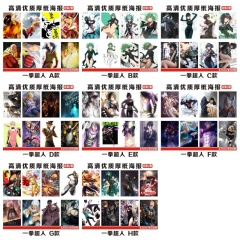 8 Styles One Punch Man Printing Anime Paper Poster (8PCS/SET)