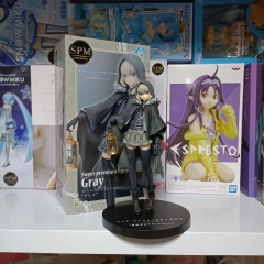 20cm Fate Waver Velvet Gray Grace Note Cartoon Model Anime PVC Figure Collection Toy