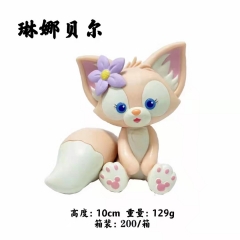Disney Linna Belle Cartoon Character Model Toy Anime PVC Figure Doll 10CM