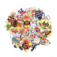 57pcs/set Anpanman Different Cartoon Cute Wholesale Anime Stickers Set