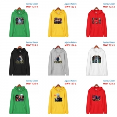 9 Styles 6 colors My Hero Academia Pure Cotton Hooded Anime Long Hoodie