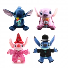 4 Styles Disney Lilo & Stitch Movie Character Anime Plush Toy Doll