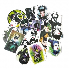20pcs/set Maleficent Different Cartoon Cute Wholesale Anime Stickers Set