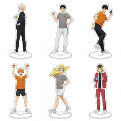 15 CM 7 Styles Haikyuu Cartoon Collection Model Anime Acrylic Standing Plate