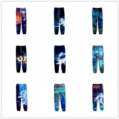 11 Styles Ori and the Blind Forest Cosplay 3D Digital Print Sport Pants