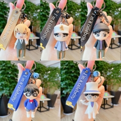 5 Styles Detective Conan Decorative Anime Figure Keychain