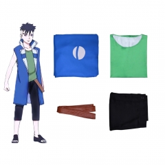 Naruto/Uzumaki Boruto Cosplay Coat Pants Anime Costume Set