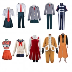 8 Style Boku no Hero Academia/My Hero Academia Cosplay Anime Costume Set