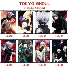 12 Styles Tokyo Ghoul Decorative Wall Anime Wallscroll (60*90CM)