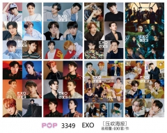 K-POP EXO Printing Anime Paper Posters (8pcs/set)