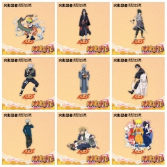 15CM 13 Styles Anime Naruto Cartoon Acrylic Collection Standing Plates