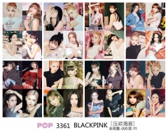 K-POP BLACKPINK Color Printing Anime Paper Posters (8pcs/set)