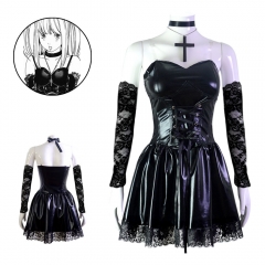 Death Note MisaMisa Cartoon Cosplay Dress Anime Costume Set