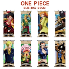 17 Styles One Piece Decorative  Wall Anime Wallscroll (40*102CM)
