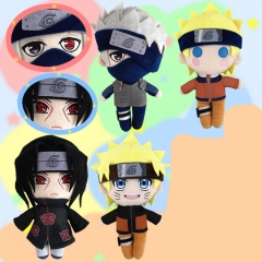 6 Styles 20cm Naruto Cartoon Character Anime Plush Doll Toy