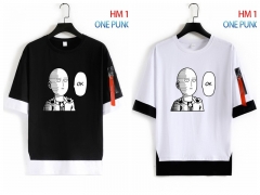 2 Styles One Punch Man Pure Cotton Anime T-shirts