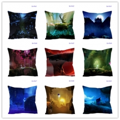 3 Sizes 17 Styles Ori and the Blind Forest Cartoon Pattern Decoration Anime Pillow