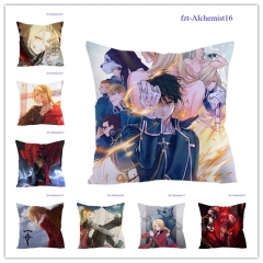 3 Sizes 24 Styles Fullmetal Alchemist Cartoon Pattern Decoration Anime Pillow