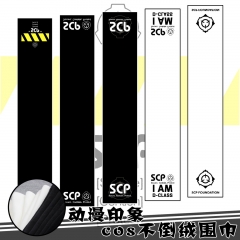 2 Colors 16 Styles SCP Foundation Cosplay Cartoon Warm Comfortable Anime Scarf