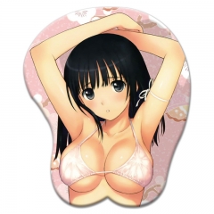 Fault!! Sexy Anime Mouse Pad Silicone Wrist