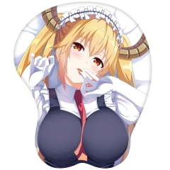 Miss Kobayashi's Dragon Maid Sexy Anime Mouse Pad Silicone Wrist