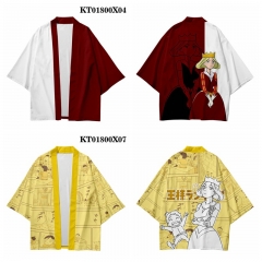 10 Styles Ranking of Kings/Ousama Ranking Cosplay 3D Digital Print Anime T-shirt Kimono