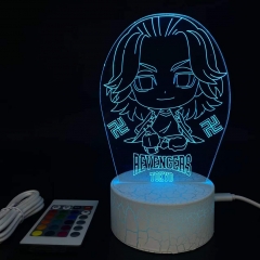 Tokyo Revengers Manjiro Sano Anime 3D Nightlight with Remote Control