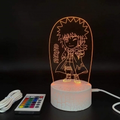 Naruto Namikaze Minato Anime 3D Nightlight with Remote Control