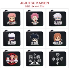 13 Styles Jujutsu Kaisen Cosplay Decoration Cartoon Character Anime PU Wallet Purse
